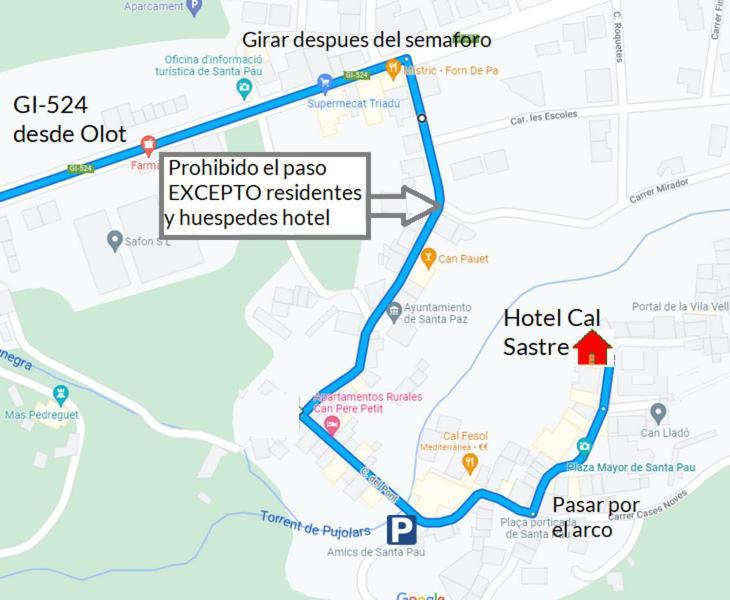 Hotel Cal Sastre ซานตา เปา ภายนอก รูปภาพ